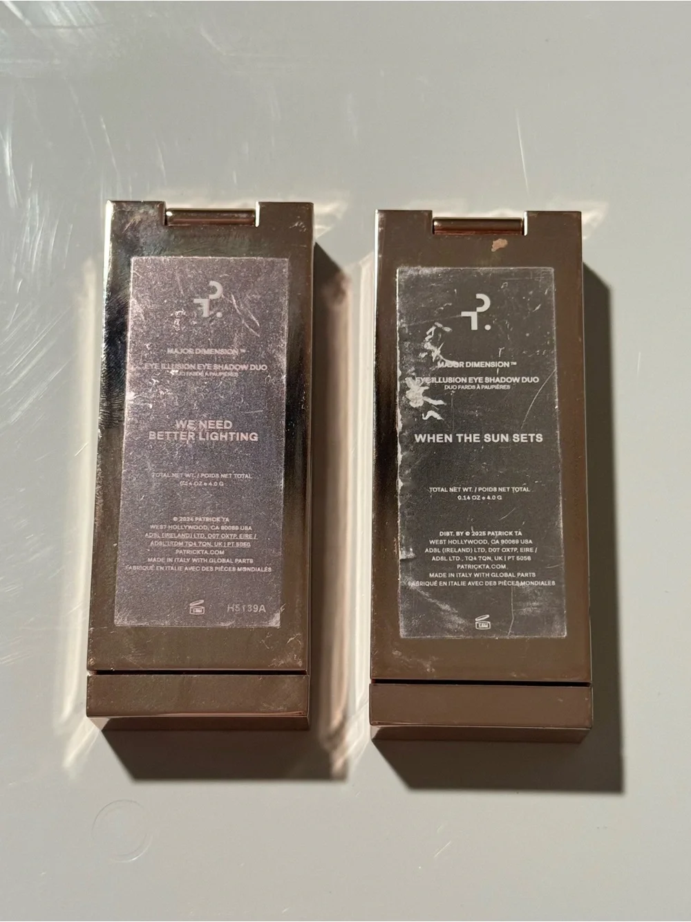Patrick Ta Major Dimension Eye Illusion Eyeshadow Duo Set of 2